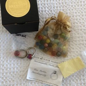 NIB Got All Your Marbles Ring